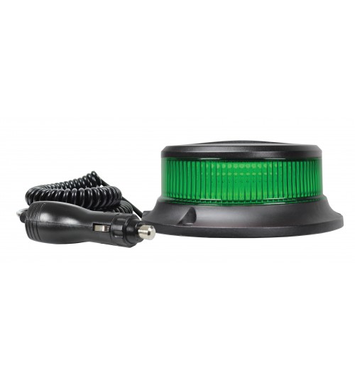 Green Low Profile R65 Magnetic LED Beacon  AMB926G